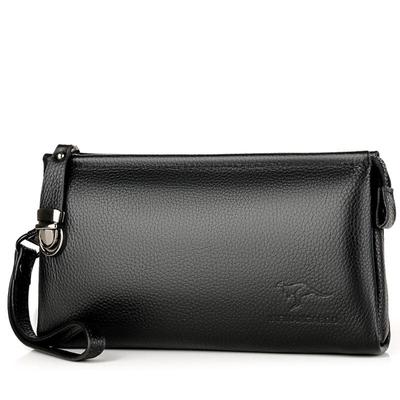 MDNG Men's Leather Business Clutch Bag