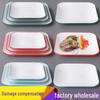 Nordic Style Square Melamine Plates – Porcelain-Like Tableware for Restaurants & Hotels