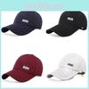 Spring Casual Baseball Cap With Adjustable Fit For Outdoor Activities