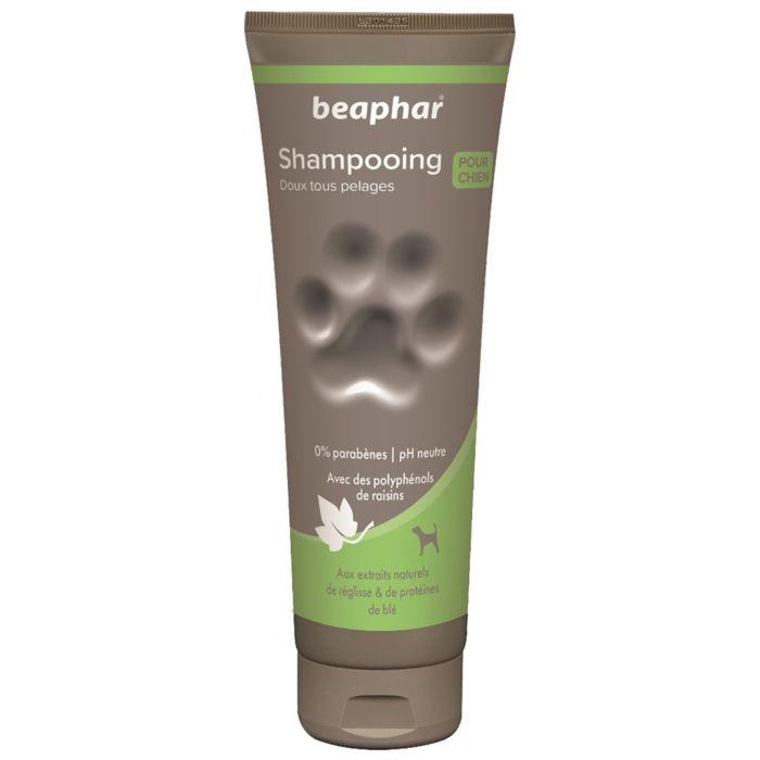Shampooing - Beaphar - Premium Doux - 250ml - Tous Pelages - Bio Naturel