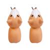 1 Pair Of Resin Earrings Handmade Cute Animal Piercing Earrings Stud Earrings For Women Girls