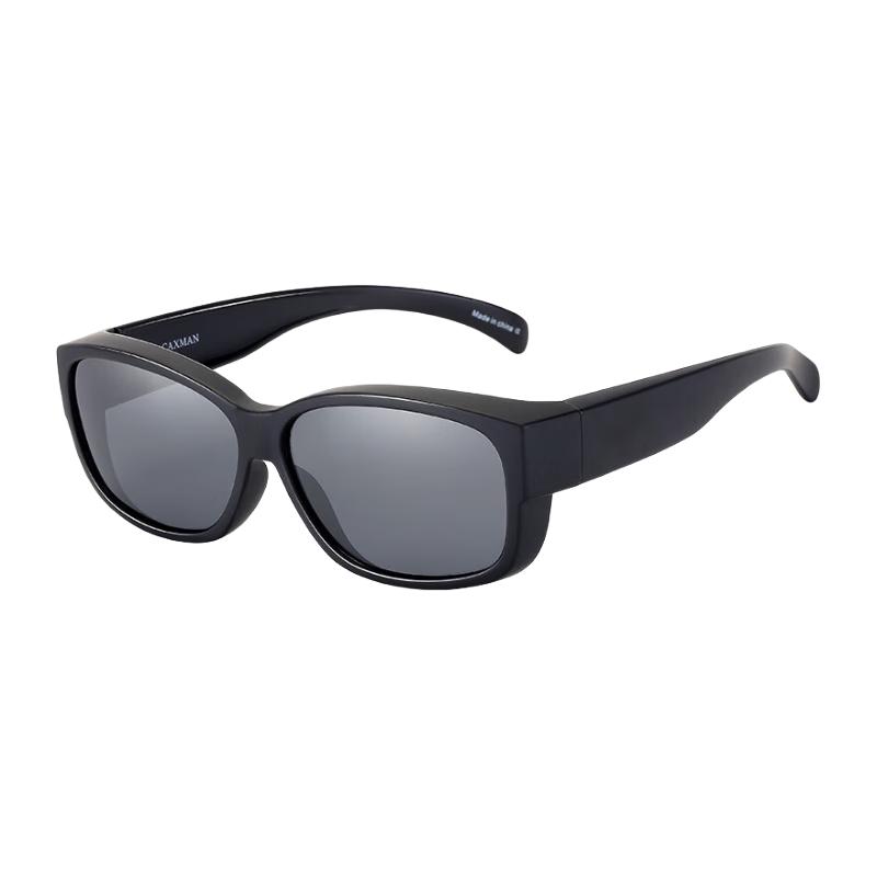 CAXMAN Unisex Polarized Myopia Clip-On Sunglasses