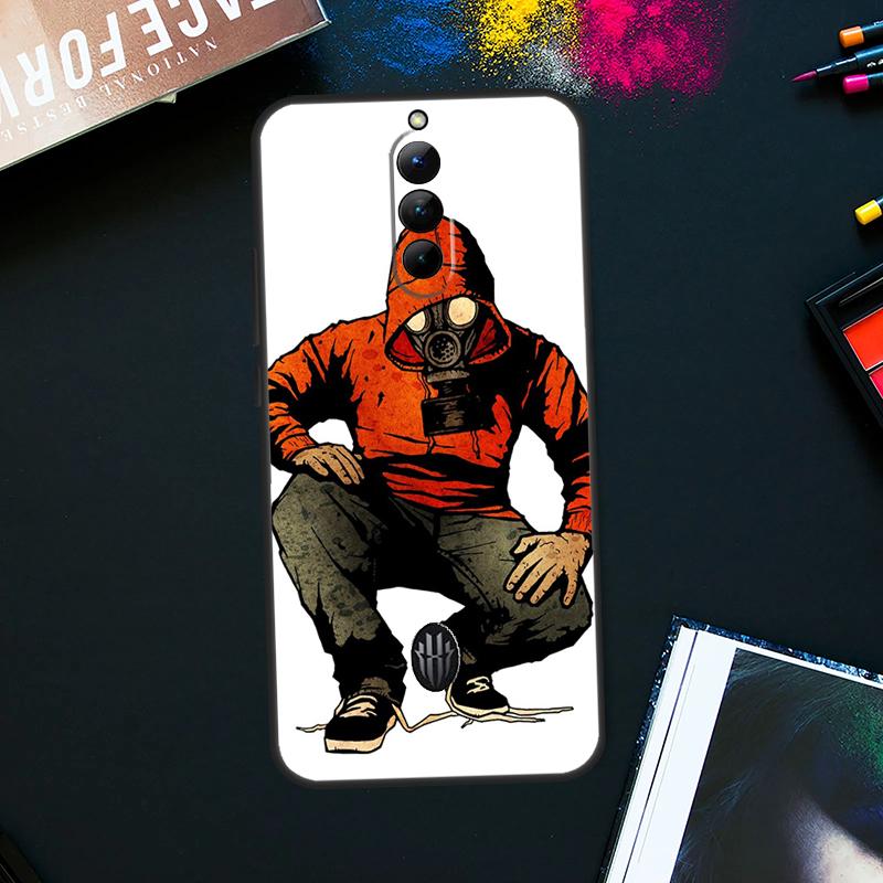 Gas Mask Case For ZTE Nubia Red Magic 9 Pro Plus RedMagic 8 8S Pro Plus 6 7 6S 7S Pro 5S 6R 5G Cover