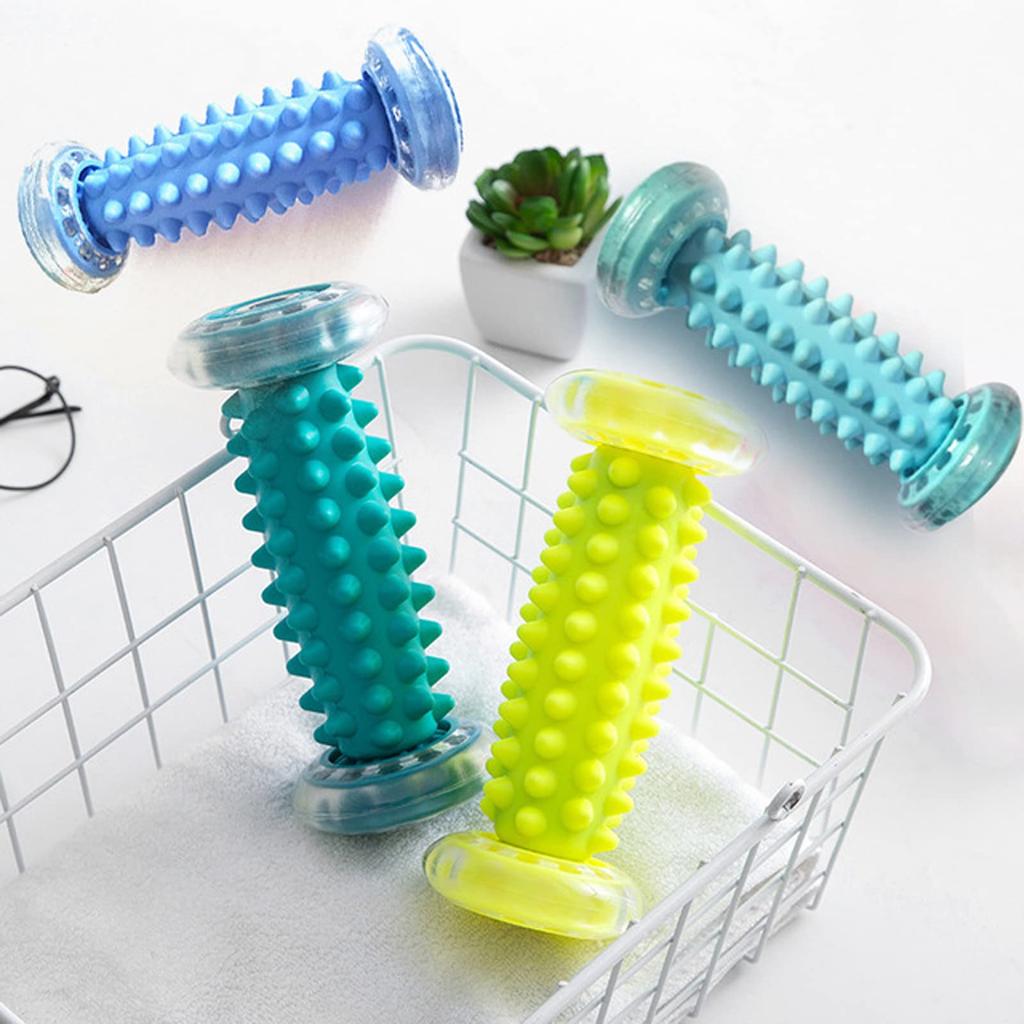 Foot Massage Foot Roller 2022 BRONC Foot Massager Fatigue Recovery Swelling Foot Pressure Mat Green Bamboo Foot Pressure Pressure Pressure Plantar