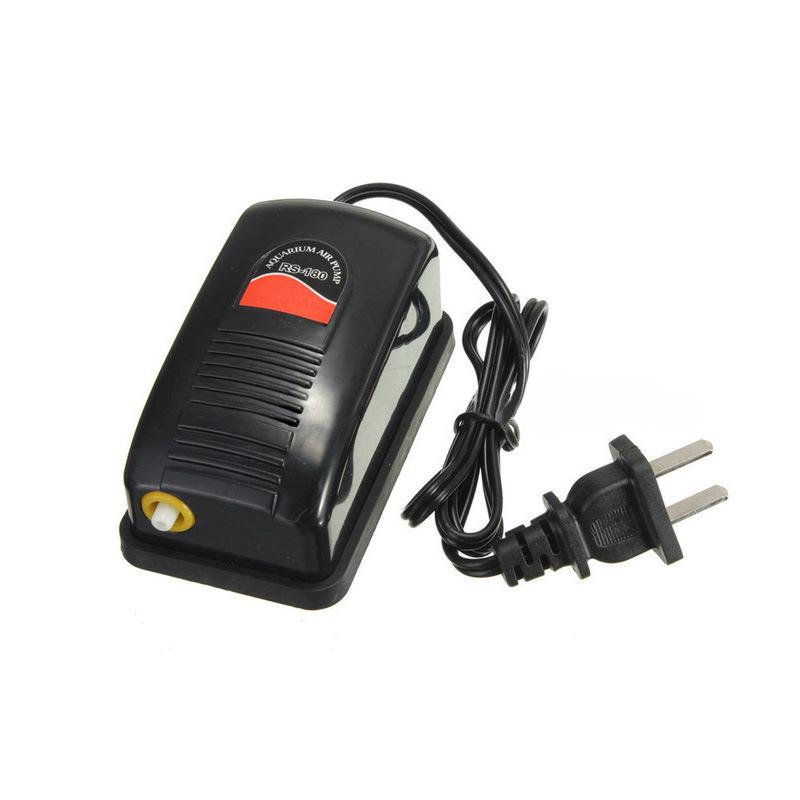 Risheng RS-180 Small Fish Tank Aerator Pump - 3W Oxygen Pump for Aquariums and Fish Farming