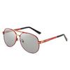 Pochromic Sunglasses UV400 Fly Light Shield Color Changing Lenses Men's Anti Glare Driving Glasses for Day and Night Use