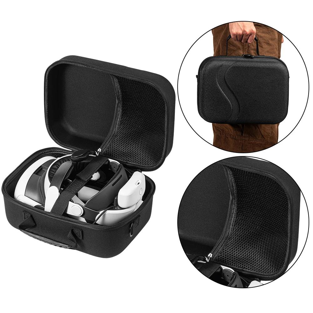 Carrying Case for Meta Quest 3 for BOBOVR M3 PRO Elite Strap Storage Case Travel Case for Travel and Home Storage