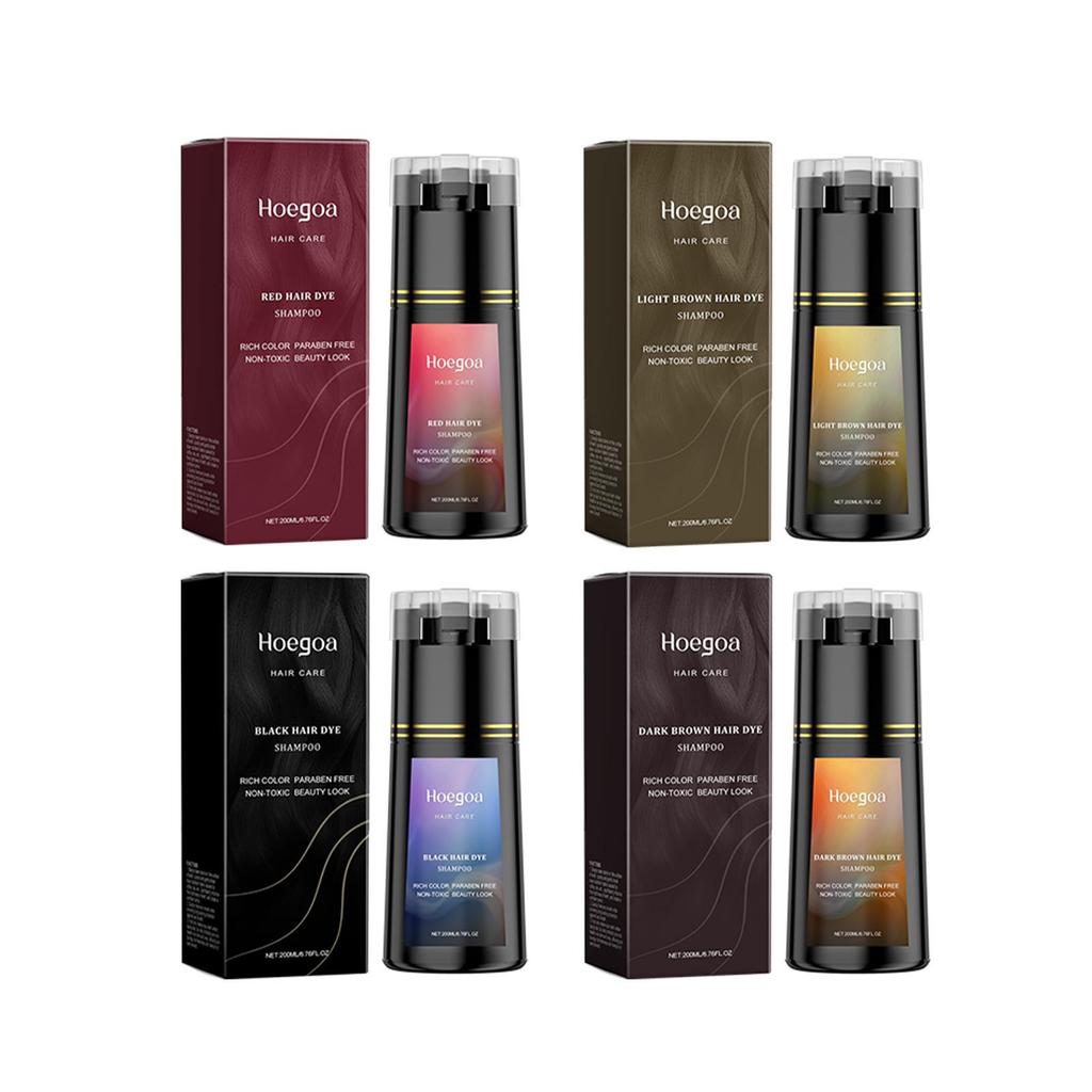 HOEGOA Trendy Bright Color Moisturizing Shampoo