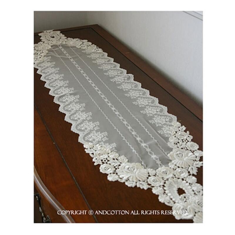 

Romantic Duke Runner [180cm] ivory