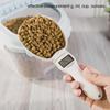 Pet Food Measuring Scale Scoop Electronic Dog Cat Food Measuring Cup Digital Spoon Scale Kitchen Food Scale with LED Display