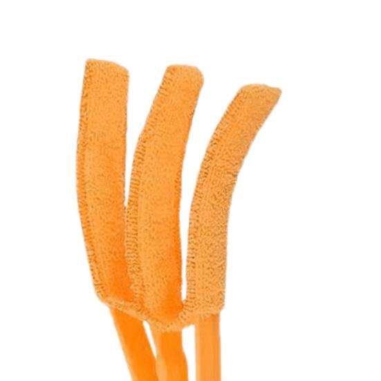 4Pcs Window Blinds Cleaning Brush Soft Microfiber Ergonomic Handle Multi-functional Air