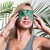 Maschera per Occhi in Giada Verde Yeye