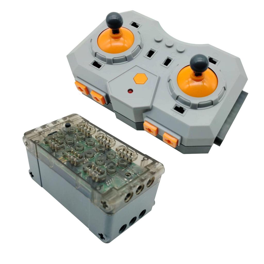 Compatible Lego Bricks: Remote-Control Motorized Toy Car for Educational DIY Assembly