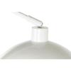 Lampadaire - Métal Blanc - 36 x 110 x 195 cm - Socle en Marbre - E27 220V