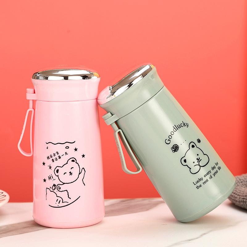 Little Bear Children's Lucky Water Cup Advertising Gift Cup Christmas Gift Event Festival Commemorative Cup