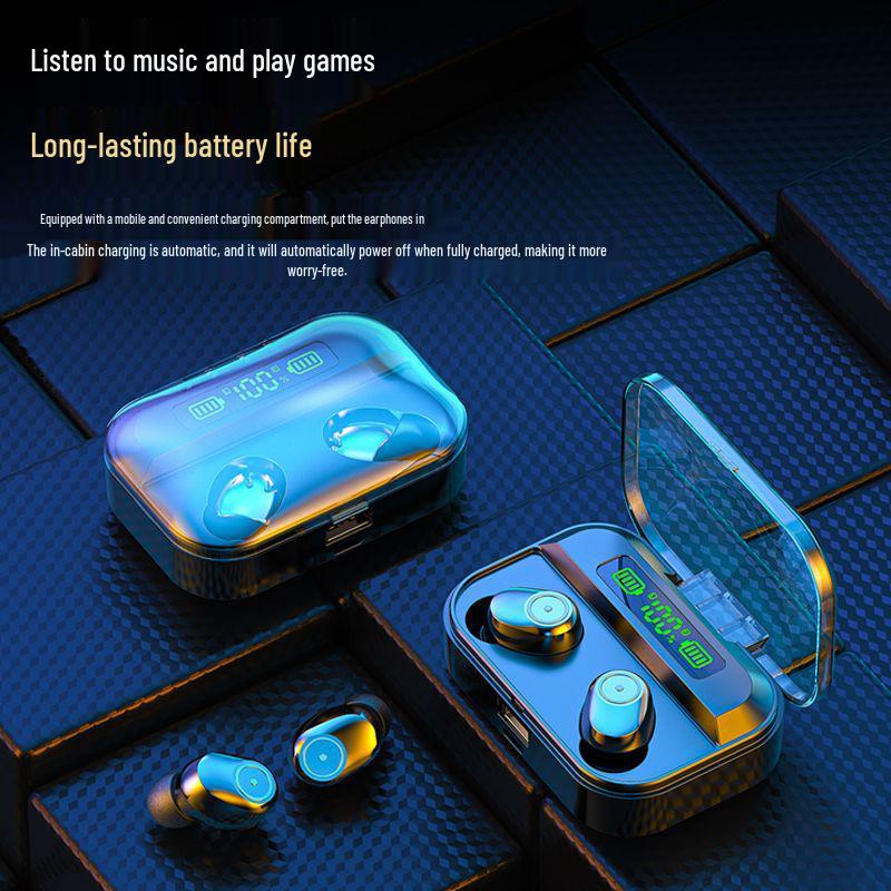 Wireless Bluetooth 5.4 Sport Earbuds, Dual In-Ear Mini Headphones Compatible with Huawei, OPPO, Apple, vivo