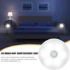USB Rechargeable Motion Sensor LED Wireless Night Light Bedroom Lamp Energy-saving Automatic Wall-Mounted Body Induction Lamp