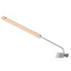 Weed Pulling Tool Beechwood Stainless Steel Labor Saving Hand Weeder for Flower Planting Home Garden
