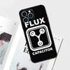 Back To the Future Flux Capacitor Case For iPhone 17 Pro Max 17 Air 11 14 15 16 Pro Max 12 13 Mini 16 Plus 16e Phone Cover