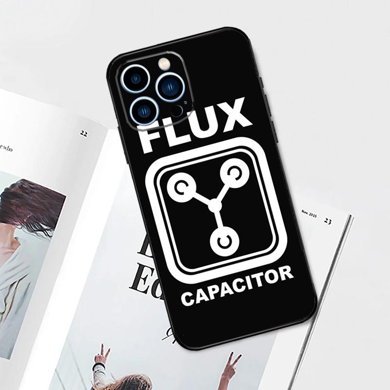 Back To the Future Flux Capacitor Case For iPhone 17 Pro Max 17 Air 11 14 15 16 Pro Max 12 13 Mini 16 Plus 16e Phone Cover