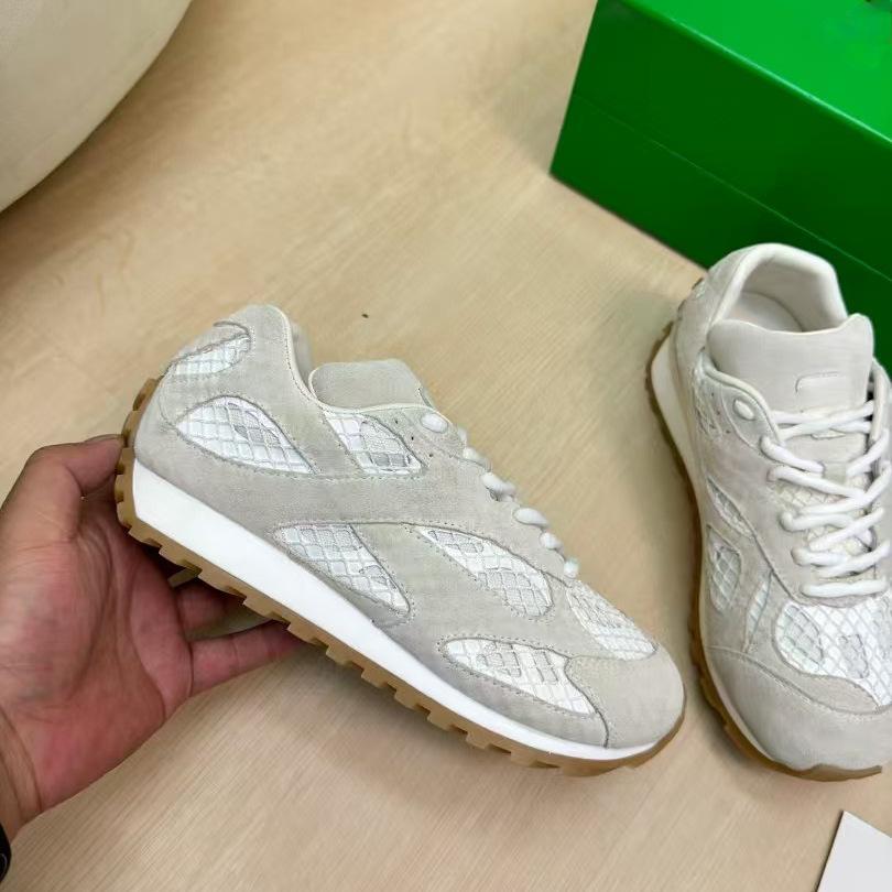 Wang Yibo's Same 25ss Color Blocked Mesh for Couples Dad Shoes for Women Ins Trendy Sports and Leisure Breathable Slimming and Height Increasing