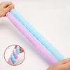6/12 Stück Pop Tubes Sensorisches Spielzeug Durchmesser 1,9 cm Macaron Teleskoprohr Stressabbau Dekompression Finger Spielzeug für Kinder Erwachsene
