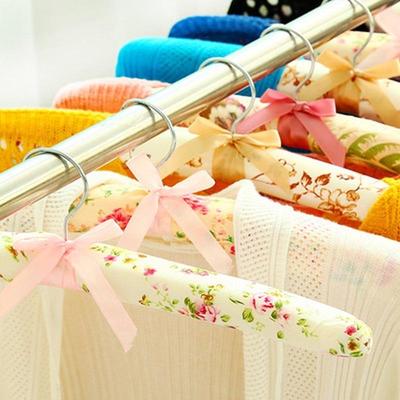 10PCS Clothes Hangers Non-Slip Space Saving Dress Hanger Hook Drying Rack Clothes Hangers Random Color