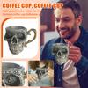 Coffee Cup, Gold-plated Gothic Resin Tea Cup,Coffee Cup