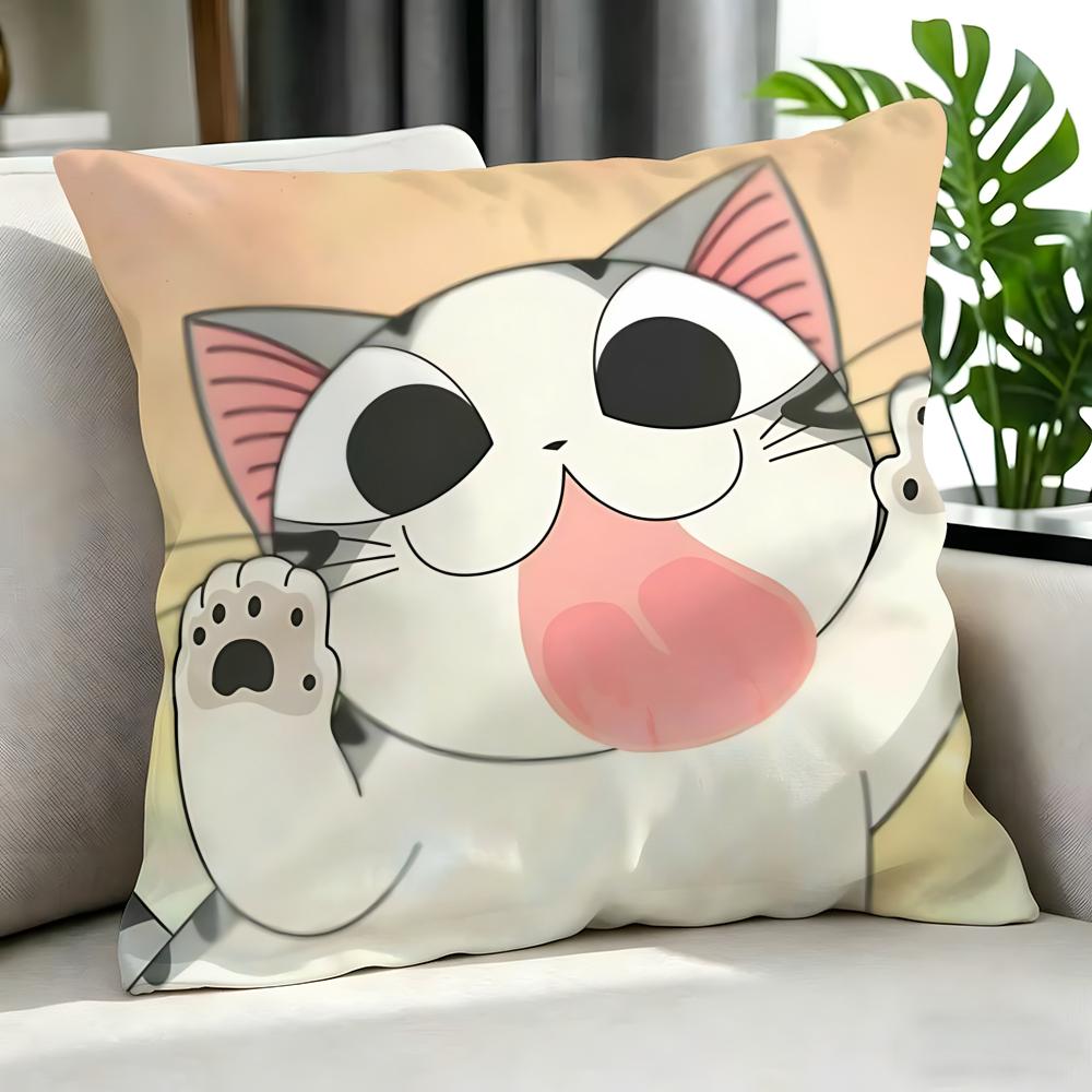 anime Chis Sweet Home Cushion Cover Cushion Cover Set Pcs x x x Pillowcase Decorative Sofa Home Decor