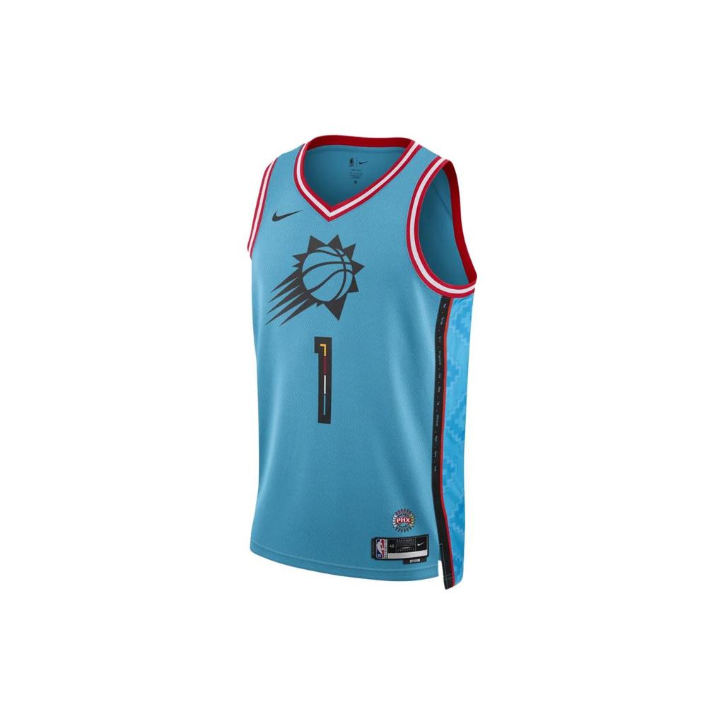 Nike Devin Booker Phoenix Suns Dri-FIT Jersey Dark Turquoise Unisex Streetwear DO9607-416