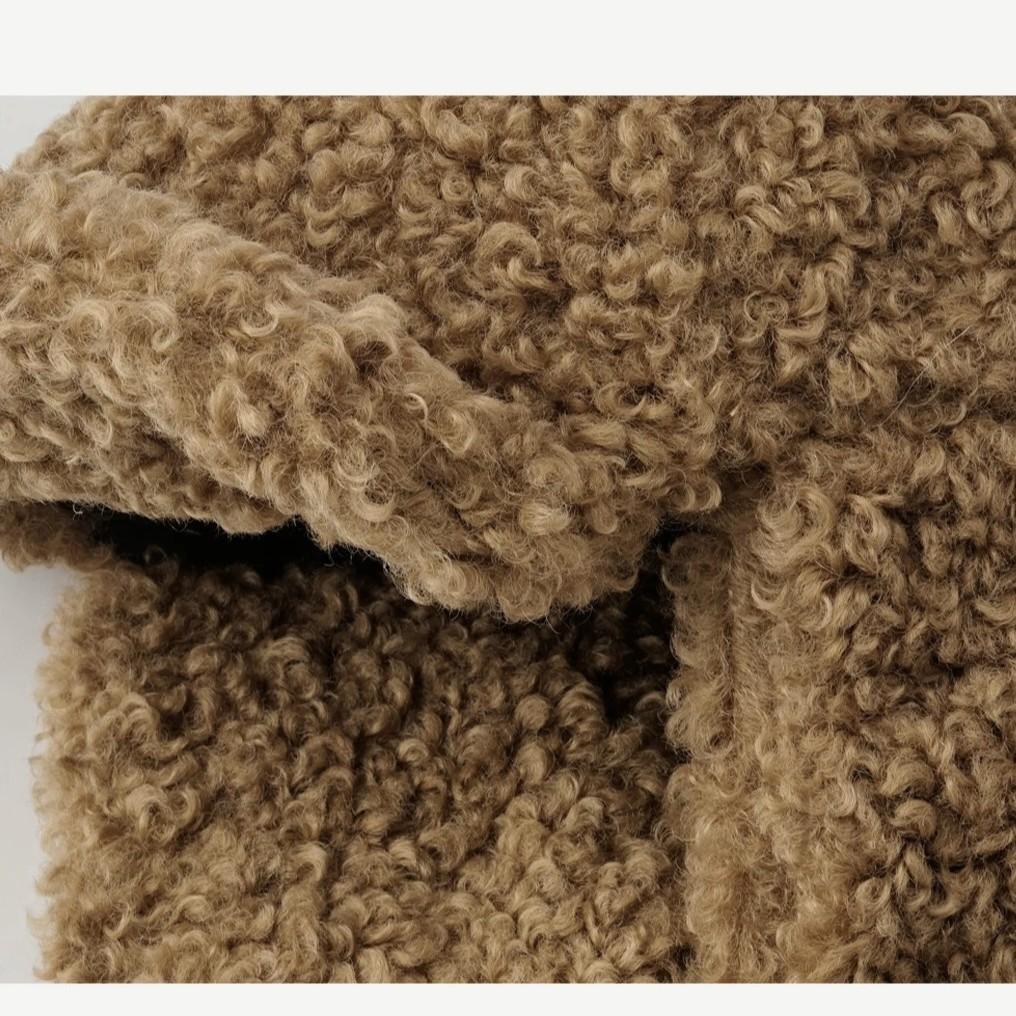 Winter Warme Ohrenschutzmütze Plüsch Kälteschutzmütze Niedliche Ins Nische Lei Feng Mütze