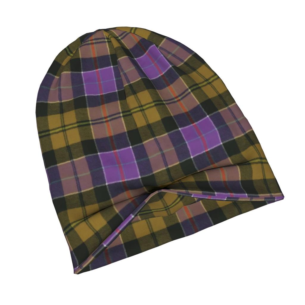 Culloden Ancient Clan Scottish Tartan Classic Knit Hat for Adults Available in Versatile Tones Ideal for Subtle Styling During Cool Days Or Relaxed Se