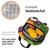 Fresh Vegetable Pattern Insulated Lunch Bag for Kids School Cooler Thermal Food Box Tote Portable Lunch Boxes Container