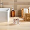 2Pcs Wood Sauna Bucket Small Handcrafted 5 Inch Wooden Spa Bucket Bath Salt Storage Sauna Accessories Steam Room Relaxation