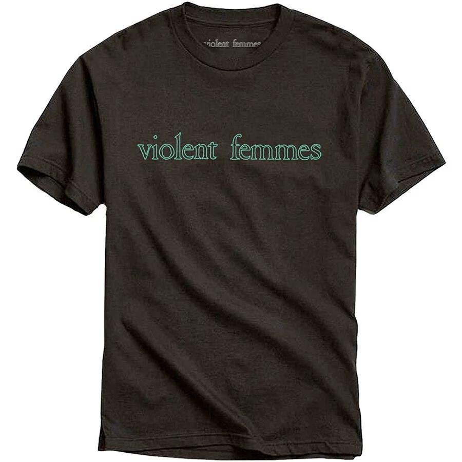 Violent Femmes - Green Vintage Logo - Black T-shirt M