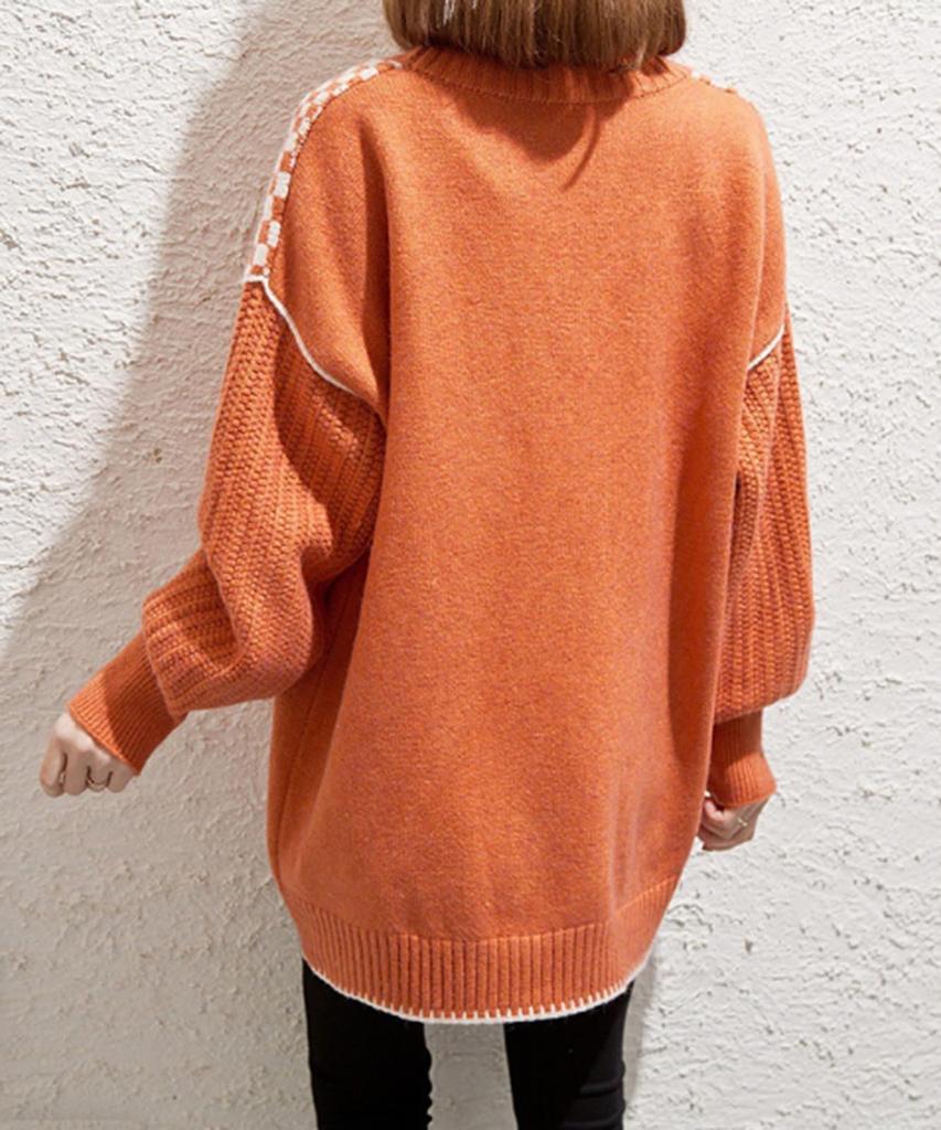 Cardigan Pattern Plain Ribbed Button Loose Warm Coat Cold Protection Long Sleeve Thick Thick Cardigan Warm Cardigan Warm Fluffy Soft Soft Casual Adult