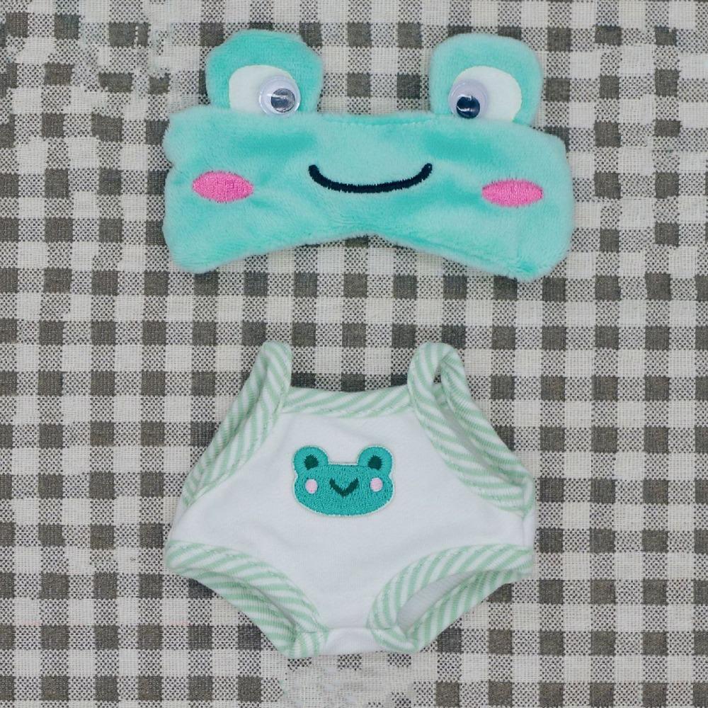 20Cm Cotton Doll Clothes Plush Doll Diy Clothing Cat Ear Uniform Hoodie Cool Jacket No Attribute Dolls Accessories