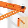 [TL][TL]Woodworking Multi-angle Marking Ruler Positioning Scribing Protractor Tools Right Angle Marking Ruler Measuring Tools