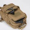 Men's Tactical Camouflage Shoulder Bag - Multi-Pocket Chest Pack Converts To Crossbody/Backpack (Durable Hiking Essential)
