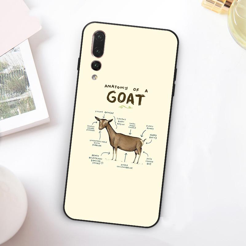 

Cute Baby Pygmy Goat For Huawei Nova 12i 12s 11i 7i 8i Y73 Y70 Y90 Y60 Y72 Y61 Y91 9 10 SE P30 Pro P40 Lite Case Huawei Nova 8i