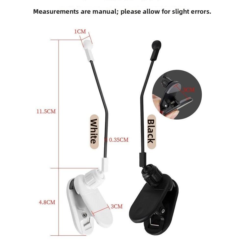 1Pair Adjustable Piano Page Holder Portable Piano Score Holder Music Stand Clip for Sheet Music
