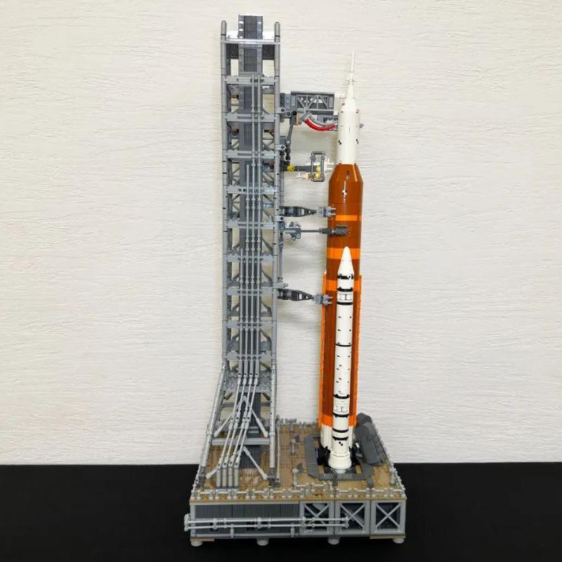 Creativity Space Launch System Building Blocks Bricks Assembling Model Fit Toys for Children Christmas Gift Set
