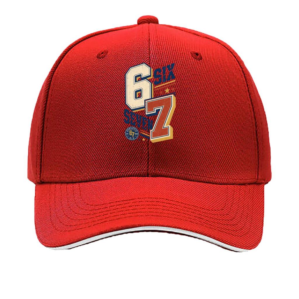 Retro Number Wordmark Street Graphic Sandwich Baseball Cap Sun Cap Outdoor Workouts Hat