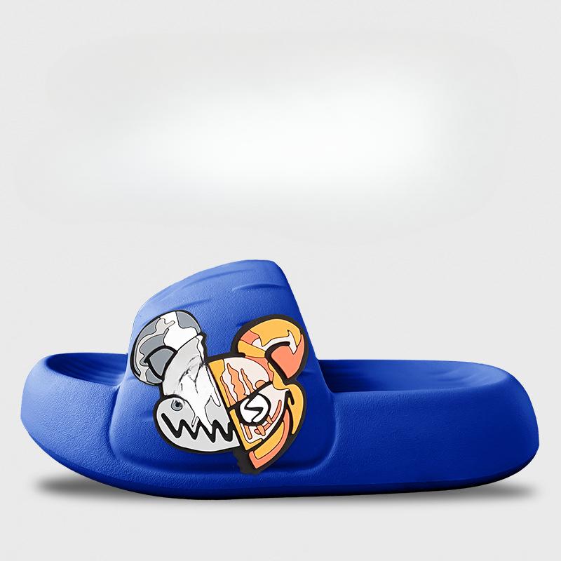 Модные летние тапочки унисекс из ЭВА для женщин с толстой подошвой — фото 16