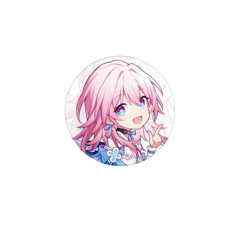 High-quality Honkai Star Rail Metal Badges Choose Your Favorite Character!