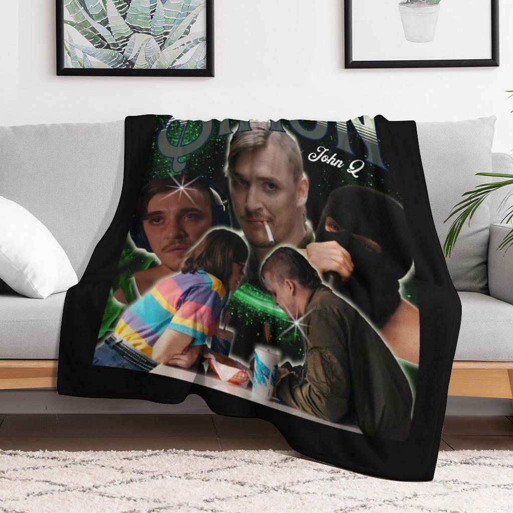 Simon aDinner in Americaa Retro Tee. Throw Blanket No Pilling Soft Warm Blanket for Bed