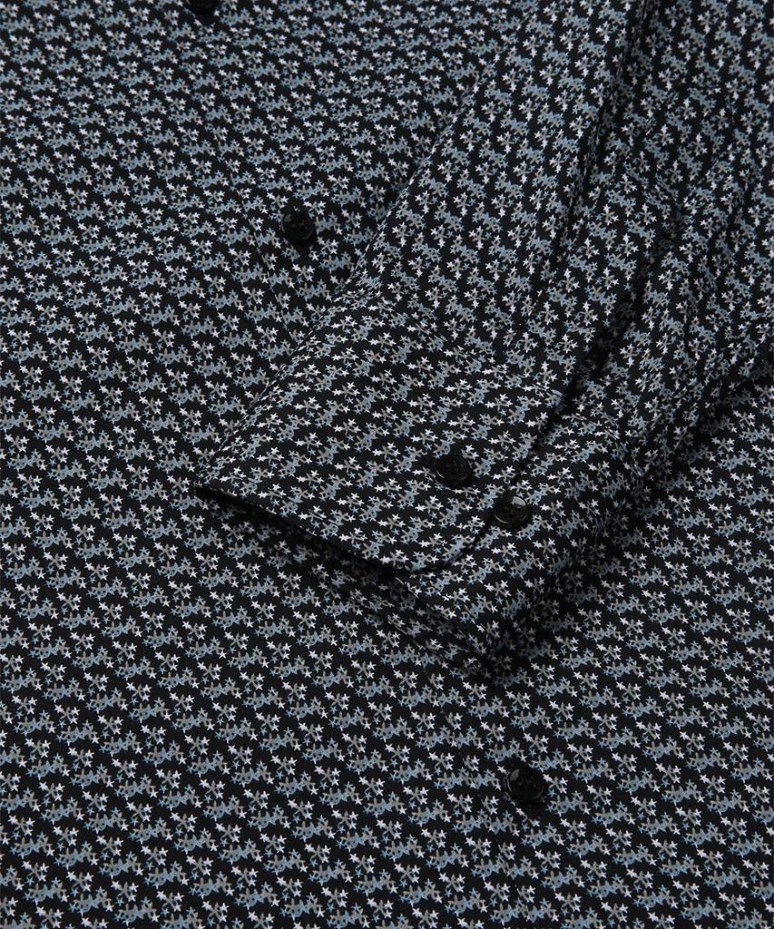 PANICALE Slim Fit Semi-Casual Pattern Shirt [Print]