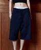 Laikeueomojeu Cut-Off Velcro Bermuda Pants_Navy