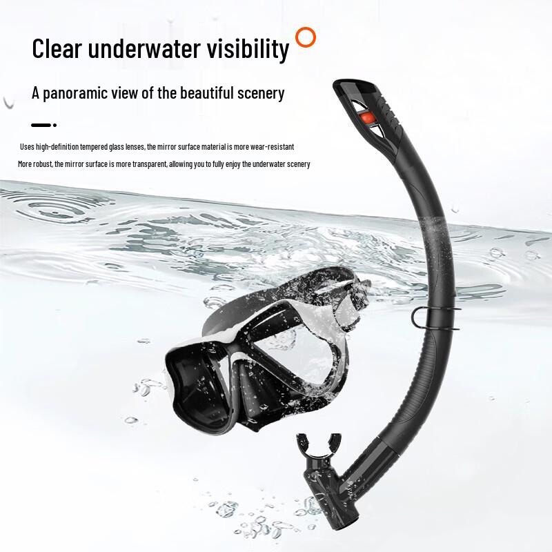 Pulia Kids Snorkeling Mask and Snorkel Set