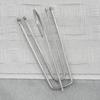 VidaXL Rideaux occultants aspect lin avec crochets 2pcs Gris 140x245cm
